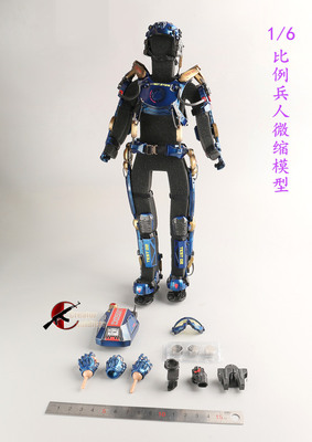 SS1251/6比例外骨骼装甲服全套