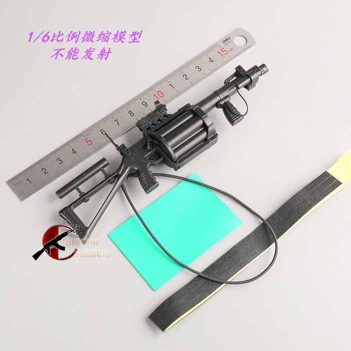 森哥1/6兵人 DID MA1006 洛杉矶 LAPD SWAT2.0丹佛榴弹枪武器模型