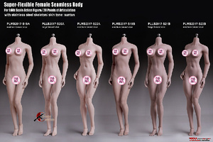 TBLeague PHICEN1/6钢骨包胶女素体S18A 19B 20A 21B 22A23B 现货