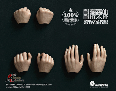 森哥 1/6 WorldBox 耐操素体 可配手型包 常态/握拳/握刀手型现货