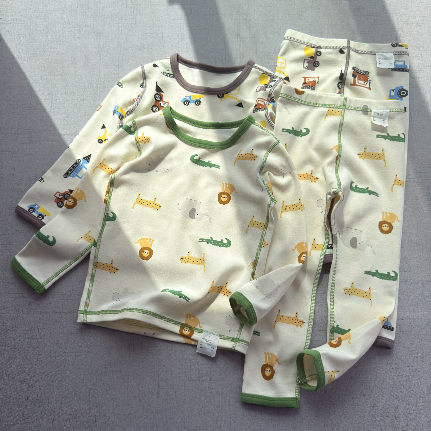 重磅精梳棉~无骨保暖内衣套装