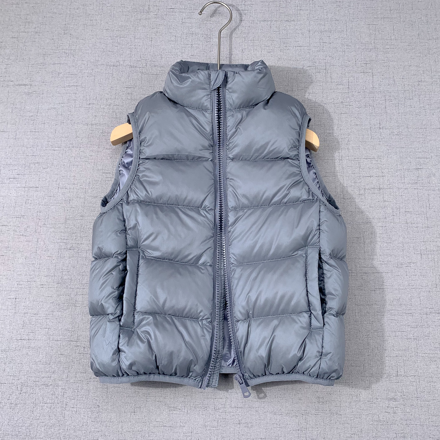 90白鸭绒羽绒马甲加厚