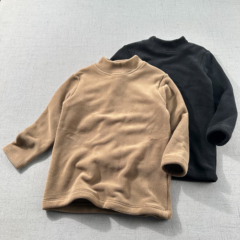 奥粒绒半高领保暖打底衫