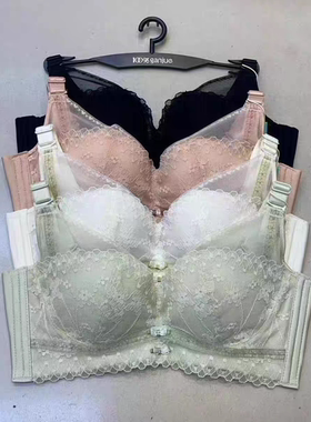 100%感觉百分百感觉女士柔软舒适A杯薄棉无钢圈聚拢内衣文胸1673
