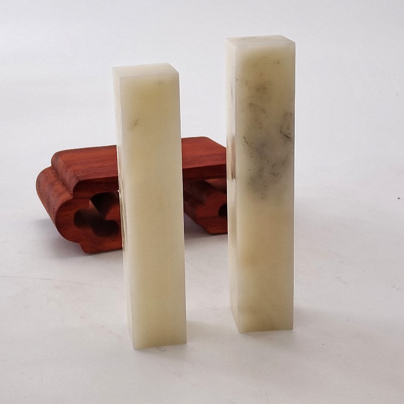 508-509天然江西芙蓉石印章石料