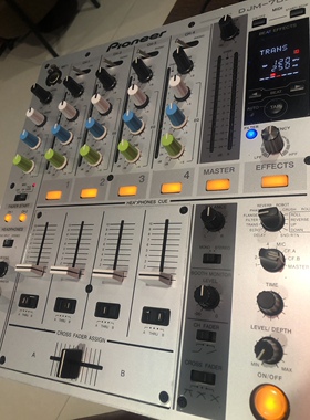 先锋DJM700混音台面板保护贴膜光面银白色简易贴不留胶skins现货