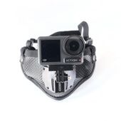 护嘴 WARGAME 运动相机下巴支架 第一人称视角拍摄 POV试车