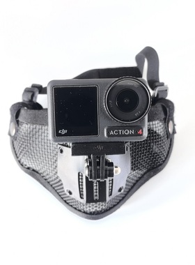 POV试车 第一人称视角拍摄 WARGAME 护嘴 运动相机下巴支架