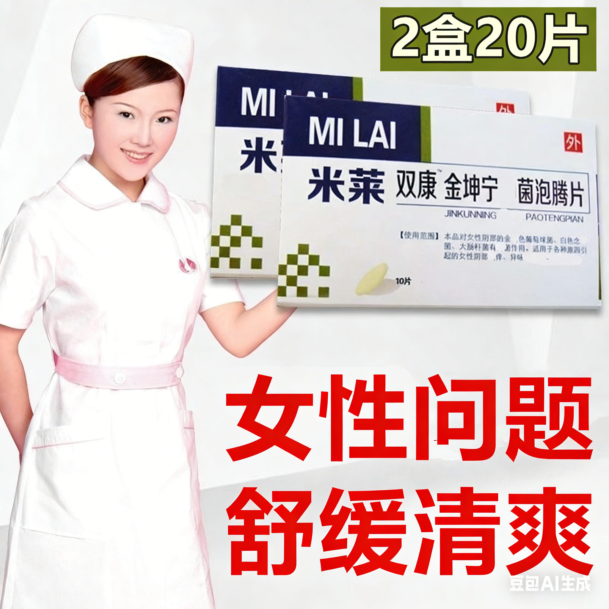 凝胶正品销挫霉菌念珠菌性阴炎私处消唑阴道栓剂泡腾片甲硝锉女性