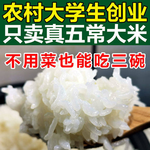 东北大米黑龙江五常稻花香2号 2025年新米 二哥优品店十斤包邮