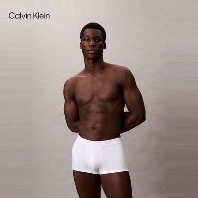 【黑标】CK内衣25秋季新款男棉莫代尔纯色防夹臀平角内裤NB4434