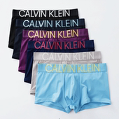 撞色字母腰边简约舒适低腰贴身平角内裤 大红CK内衣男士 时尚 NB1702