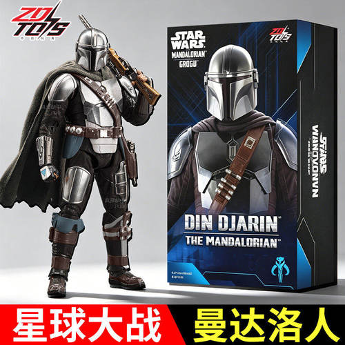 星球大战绝地武士曼达洛人中动手办人偶模型电影周边玩具男孩摆件