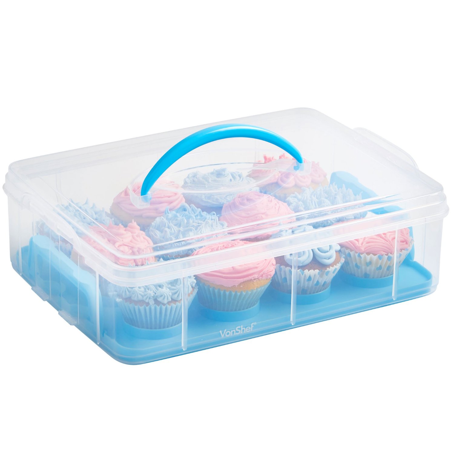 单个手提12马芬杯子纸杯蛋糕包装打包盒子麦芬透明一次性Muffins
