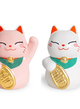 正品西班牙Helio Ferretti可爱创意招财猫陶瓷储蓄罐 德国直邮