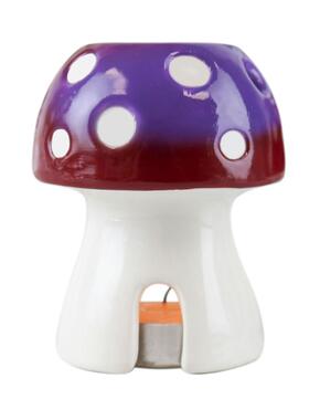 蘑菇创意桌面小盘摆件陶瓷收纳