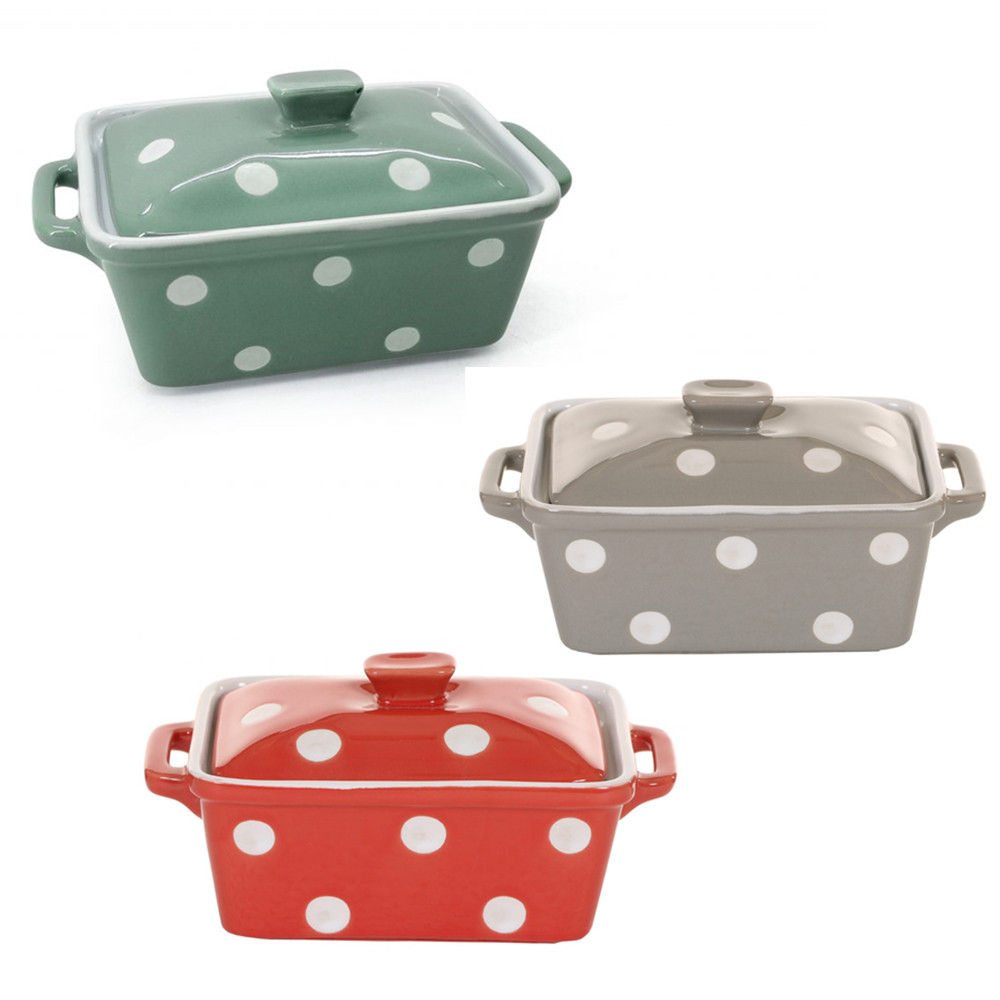 IsabelleRose复古波点黄油盒