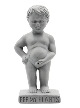 正品英国NPW Pee My Plants撒尿男孩创意浇水器迷你摆件德国直邮