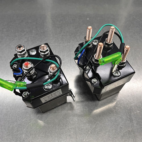 电动绞盘配件改装控制器12V 24V继电器直流越野车绞盘250A接触器