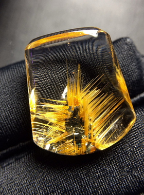 天然钛晶吊坠戒指发晶手链手镯手串绿幽灵水晶无事牌项男女同款