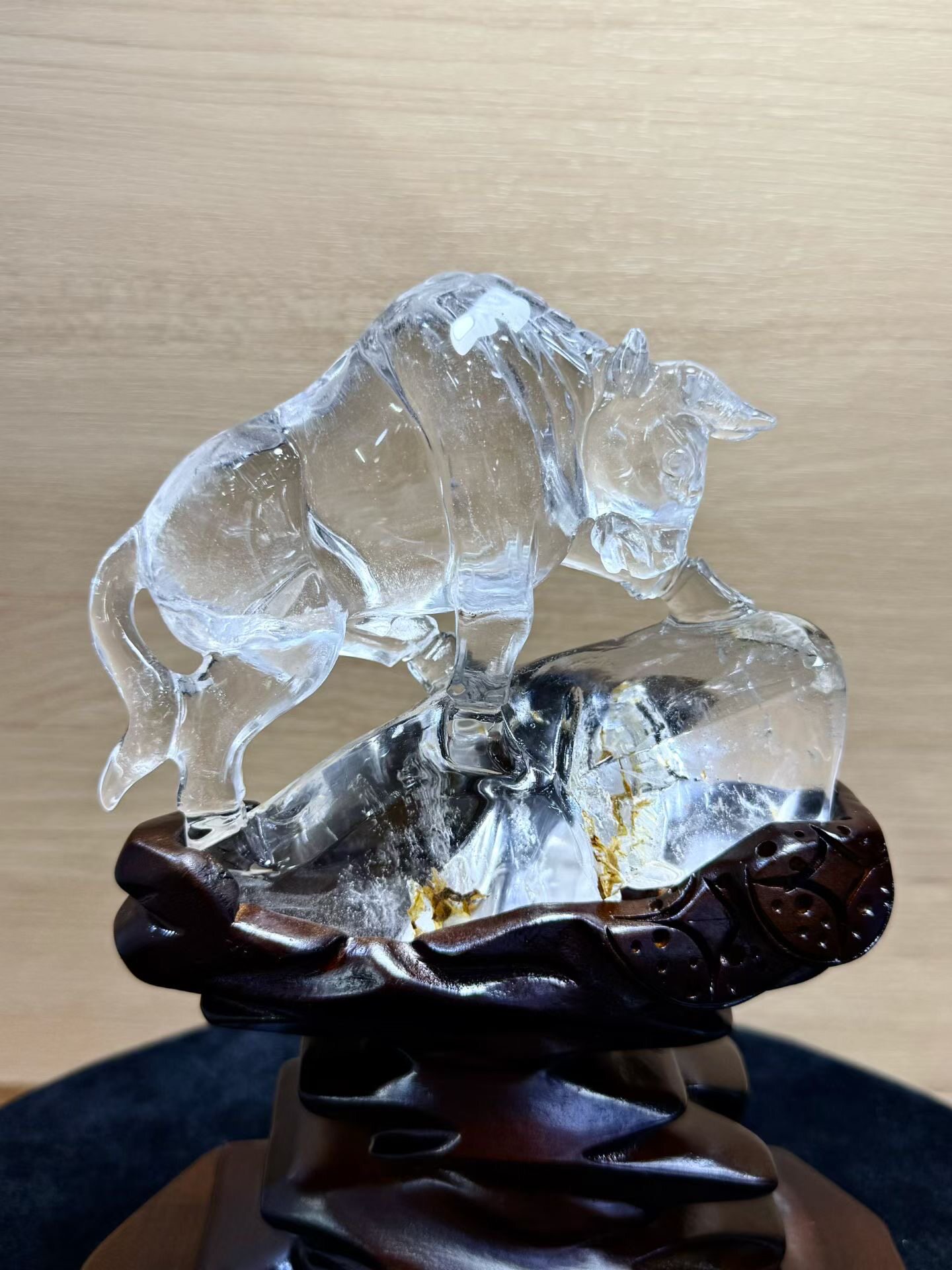 天然白水晶12十二生肖鼠牛虎兔龙蛇马羊猴鸡狗猪三合三会属相摆件