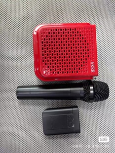 AKER 话筒AK77W无线话筒AK87W无线头戴咪手持无线耳咪扩音器 爱课