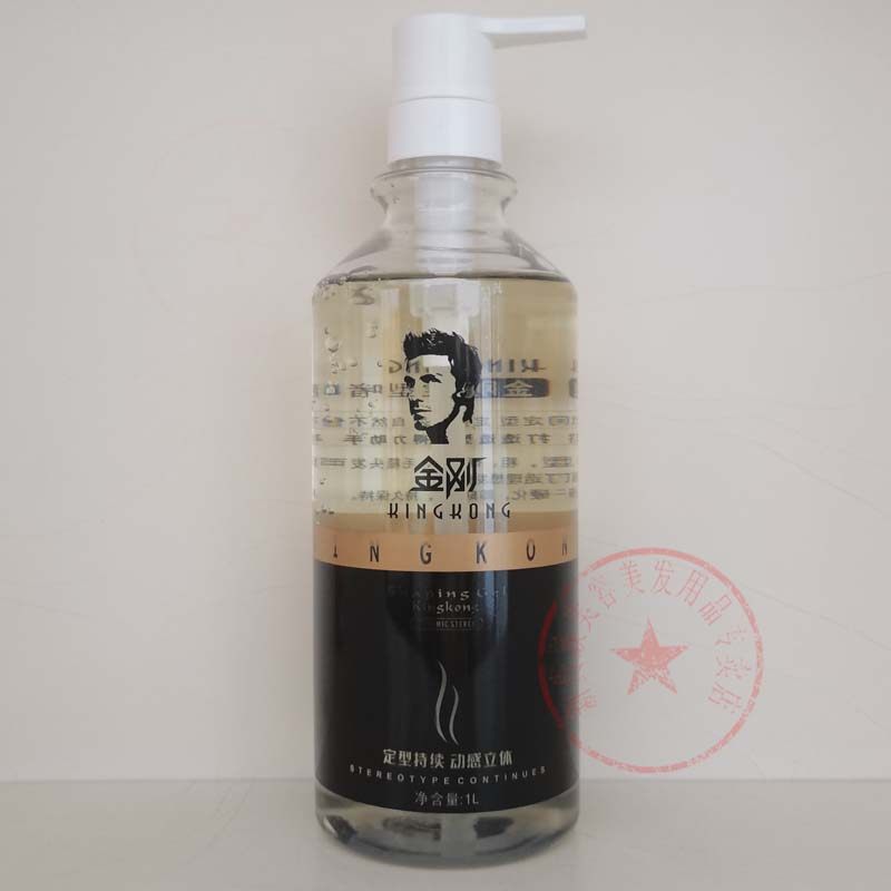 KINGKONG金刚定型啫喱男女发造型持久定型啫喱膏水发胶1000ml