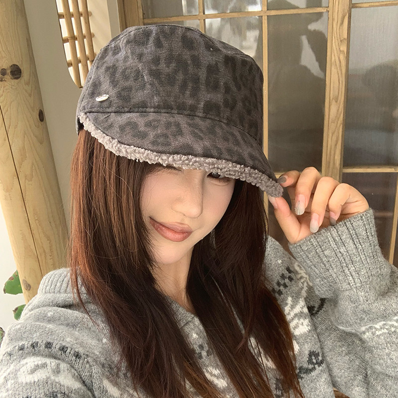 feverseeker秋冬鸭舌帽复古豹纹棒球2025帽子女平顶帽街头鸭嘴帽,服饰配件/皮带/帽子/围巾,帽子,淘宝优惠券,粉丝福利购,淘宝优惠卷