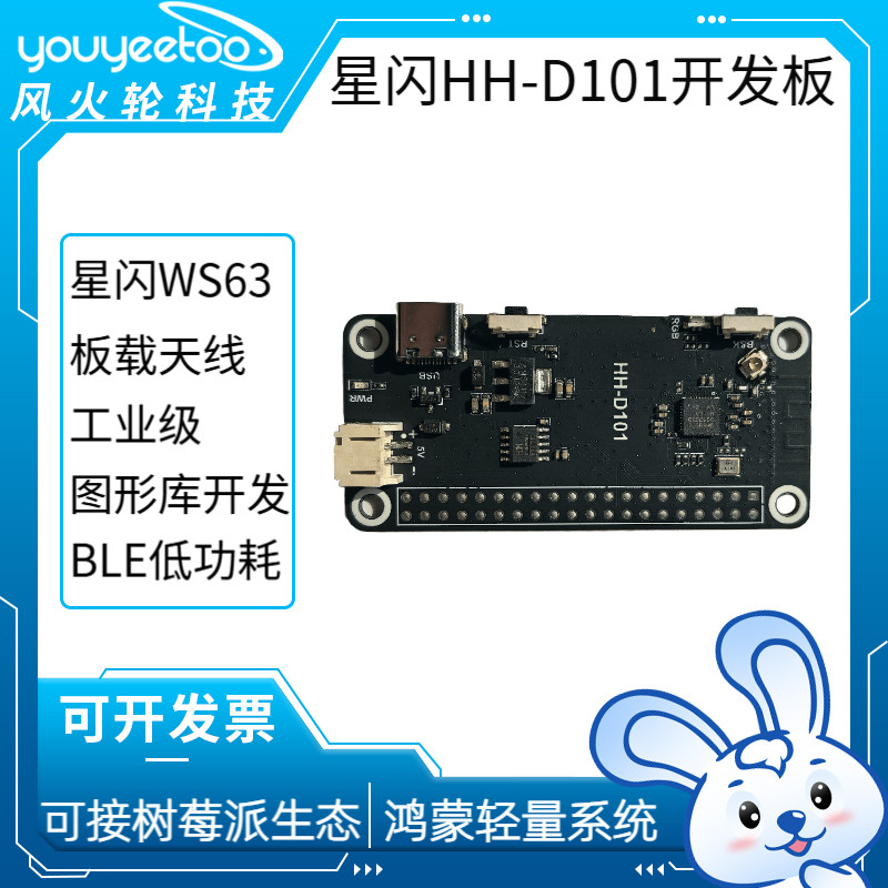 润和星闪HH-D101海思星动力WS63