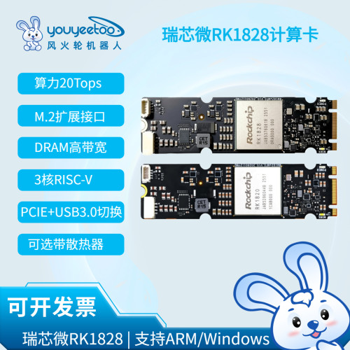 国产Ai大模型计算卡瑞芯微RK1828