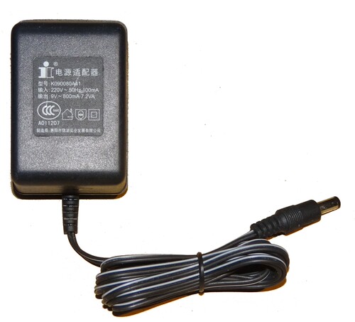 TP-LINK普联9V~800MA  7.2VA锦湖电源适配器型号：K090080A41