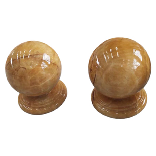 大理石石材阳台楼梯扶手栏杆户外围墙护栏飘窗栏杆柱子黄玉柱头球