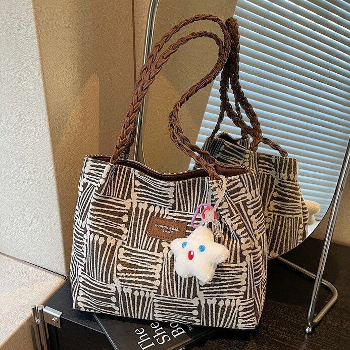 2026新款通勤托特包时尚设计百搭休闲韩系腋下包大容量单肩包女包