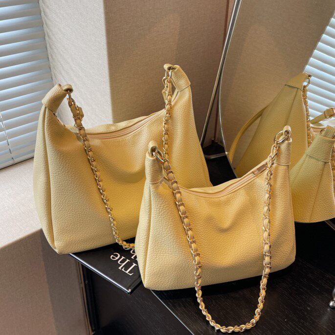 斜挎包大容量女高级感百搭女包2026新款休闲女士通勤妈咪包单肩包