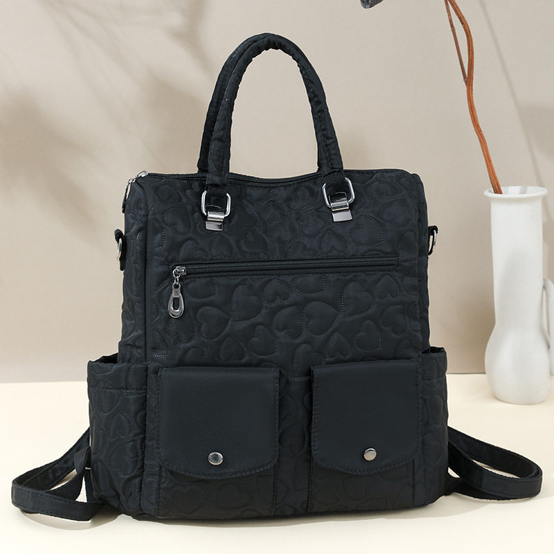 百搭夏季新款外出旅游轻量双肩包个性时尚休闲简约轻便通勤小背包