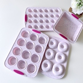出口美国 麦芬杯子烘焙工具宝宝辅食蒸糕模具 硅胶烘焙蛋糕模具