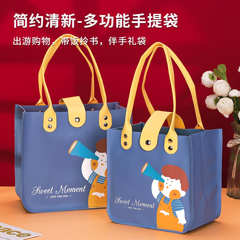 卡通皮包袋手提儿童生日礼品袋大号高级感伴手礼盒喜糖盒子包装盒,节庆用品/礼品,糖盒/糖盒配件,淘宝优惠券,粉丝福利购,淘宝优惠卷