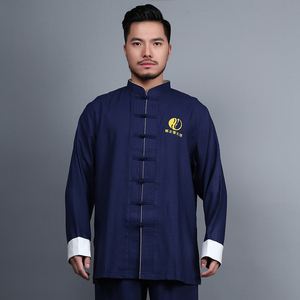 亚麻太极服高档软太极陈正雷拳馆