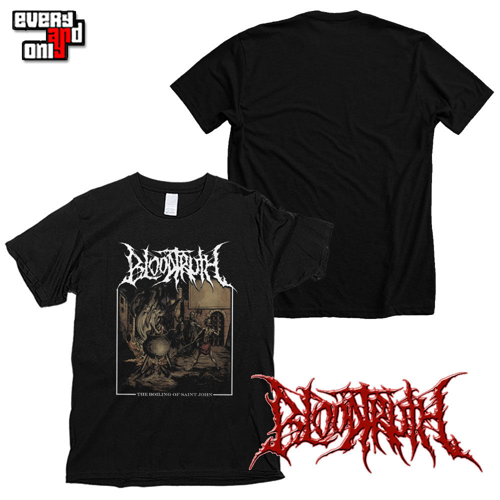 bloodtruth意大利技术死亡重金属乐队boiled欧美圆领印花休闲t恤