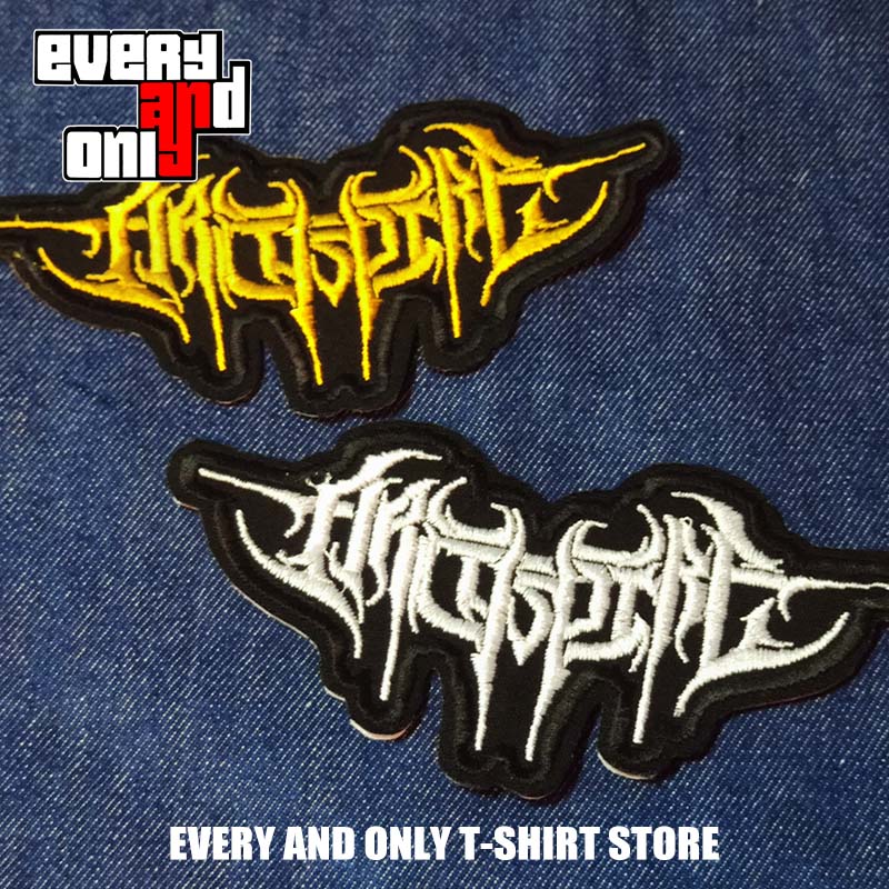 archspire死核乐队死亡金属周边patch刺绣logo布标布贴