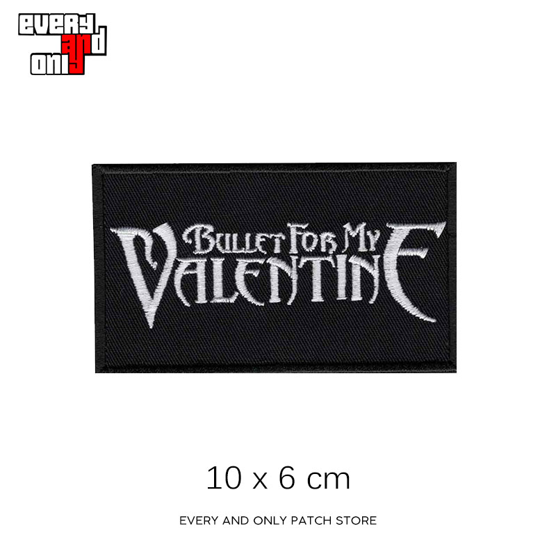 Bullet for My Valentine金属核乐队周边背标背贴Patch布标布贴