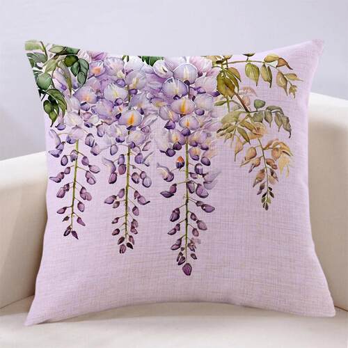 唯美花卉小清新抱枕套沙发客厅