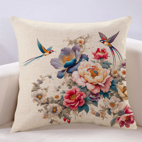 万燊PP棉客厅杭州花鸟布艺推荐