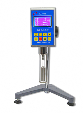 上海精析NDJ-1/4/79/5S/8S数显粘度计数字式指针旋转粘度测量仪器