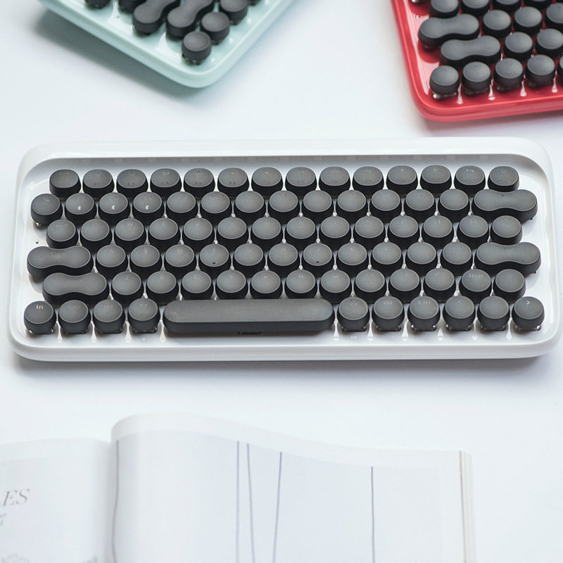 跨境新品lofree洛斐dot圆点蓝牙无线机械键盘复古ipad苹果MAC白色在类目 电脑硬件/显示器/电脑周边, 键盘中 - 来自Buy2taobao.com提供专业的淘宝代购服务