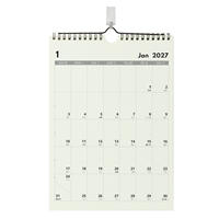 A simple wall-mounted calendar, office calendar, and corporate calendar for 2027, spanning 26 years thumbnail 8
