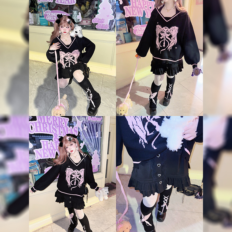 毛衣宽松毛衣原创宽松