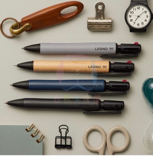 Pilot原木柄legno2+1杆多机能笔