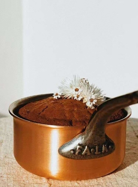 行货比利时铜锅Falk奶锅纯铜小锅迷你甜品酱汁煮锅辅食汤锅煮红酒