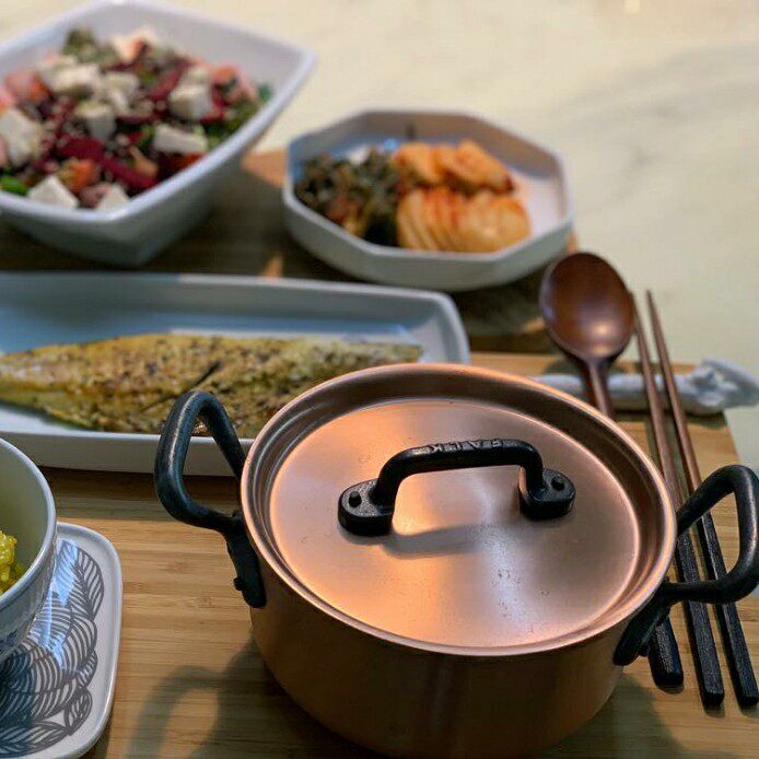 欧式falk纯铜奶锅迷你甜品平底锅无涂层煤气灶双耳辅食锅泡面铜锅